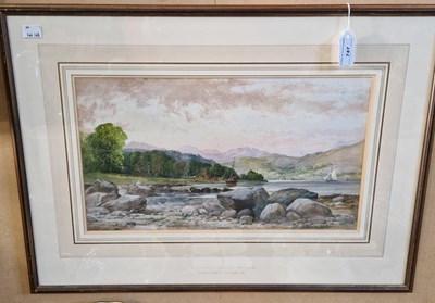 Lot 747 - James Ferrier  
Loch Linnhe, near Onich,...