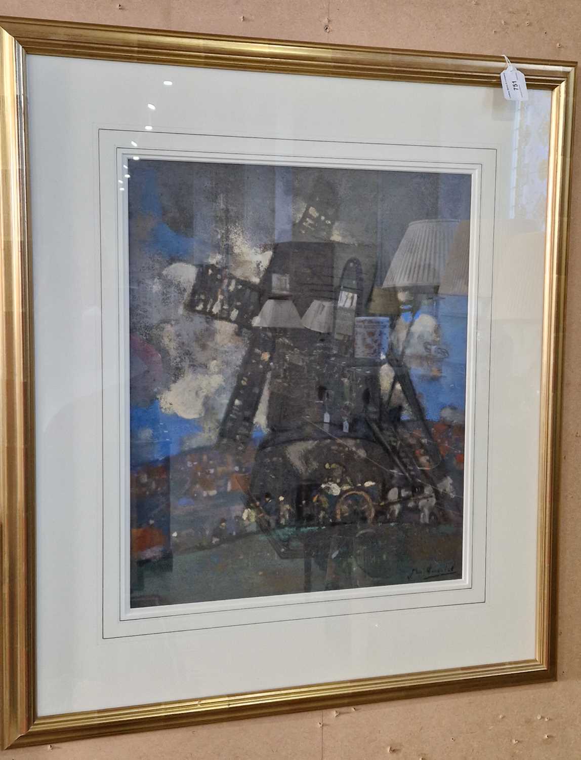 Lot 751 - James Watterson Herald (1859-1914) Windmill...