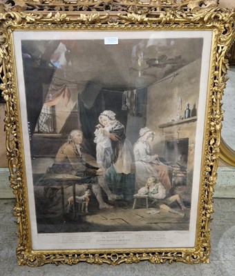 Lot 752 - After George Morland Extravagance and Idleness;...