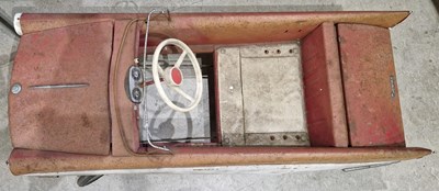 Lot 770 - A vintage Tri-ang peddle car, approximately...