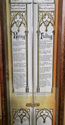 Lot 779 - An Admiral Fitzroy barometer, 108cm long.