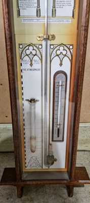 Lot 779 - An Admiral Fitzroy barometer, 108cm long.