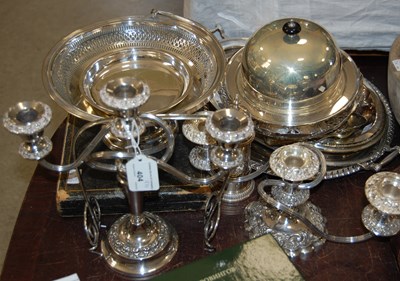 Lot 404 - A collection of assorted EP ware