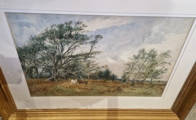 Lot 859 - A group of five decorative pictures and prints...