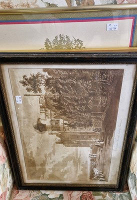 Lot 906 - Six decorative pictures and prints of Royal...