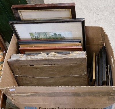 Lot 912 - Box - decorative pictures and prints of...