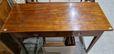 Lot 927 - A late 19th / early 20th century mahogany side...