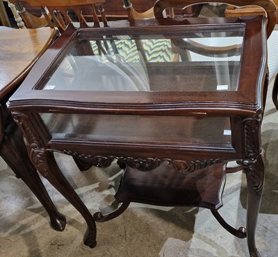 Lot 933 - A mahogany bijouterie table in the Victorian...