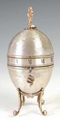 Lot 131A - An Elizabeth II silver and silver gilt Easter...