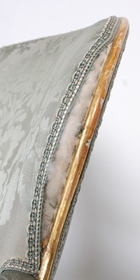 Lot 8 - A pair of late 18th/ 19th century giltwood...
