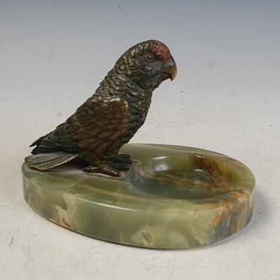 Lot 6 - An early 20th century cold-painted bronze...