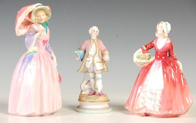 Lot 26 - Two Royal Doulton figures to include 'Miss...