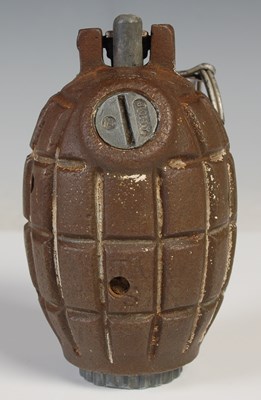 Lot 31 - Militaria Interest - a Mills bomb grenade...