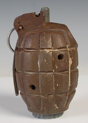 Lot 31 - Militaria Interest - a Mills bomb grenade...