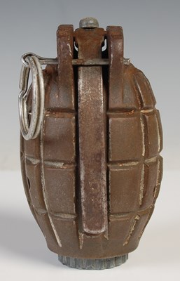 Lot 31 - Militaria Interest - a Mills bomb grenade...