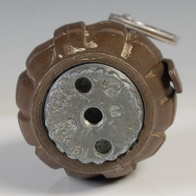 Lot 31 - Militaria Interest - a Mills bomb grenade...