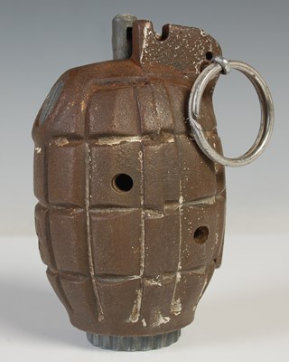 Lot 31 - Militaria Interest - a Mills bomb grenade...