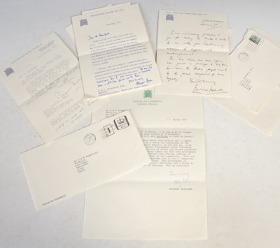 Lot 101 - Political Interest - two signed letters by...