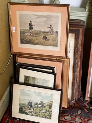 Lot 560A - Fourteen assorted prints to include four...