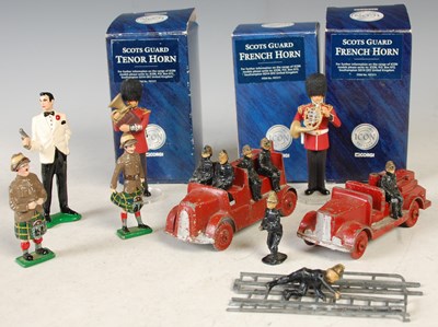 Lot 111 - A collection of vintage toys to include three...