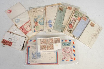 Lot 113 - Postal Interest - a collection of 19th century...