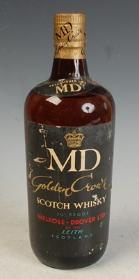 Lot 180 - A vintage bottle of scotch whisky, MD Golden...