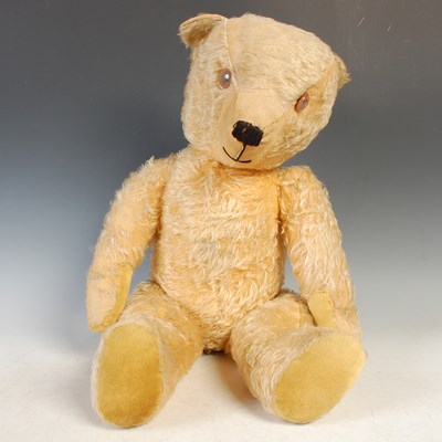 Lot 350 - An early 20th century teddy bear, probably...