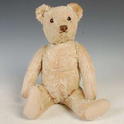 Lot 352 - A vintage teddy bear, probably Steiff, with...