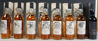 Lot 362 - Eight boxed Game of Thrones Limited Edition...