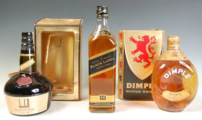 Lot 365 - Three blended whiskies to include a boxed...