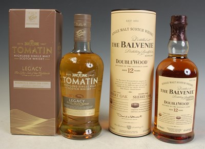 Lot 367 - Two Scottish single malt scotch whiskies to...