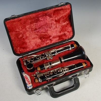 Lot 371 - A cased Yamaha clarinet, No.26II.