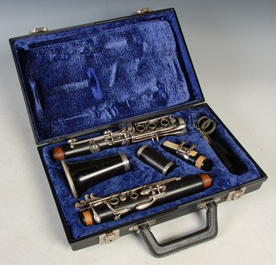 Lot 372 - A cased clarinet, F. Buisson, Paris.