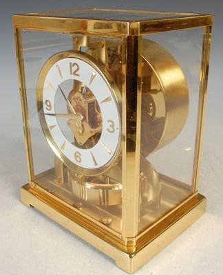 Lot 378 - A vintage Jaeger Le Coultre Atmos clock,...