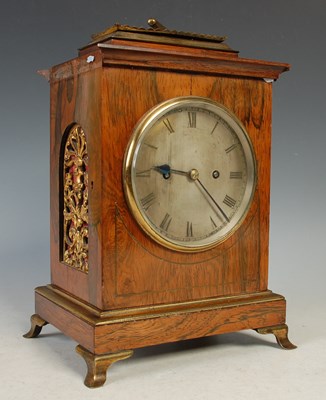 Lot 379 - A 19th century rosewood and brass mounted...