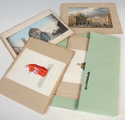 Lot 374 - Various pages from a late 19th/ early 20th...