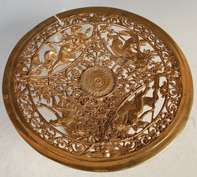 Lot 380 - A late 19th/ early 20th century gilt metal...