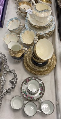 Lot 421 - A group of three part tea and coffee sets to...