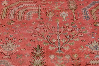 Lot 803 - A late 19th/ early 20th century madder ground...