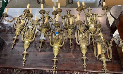 Lot 502 - A set of eight late 19th/ early 20th century...