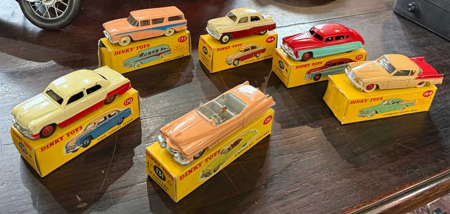Lot 522 - A collection of vintage boxed Meccano Dinky...