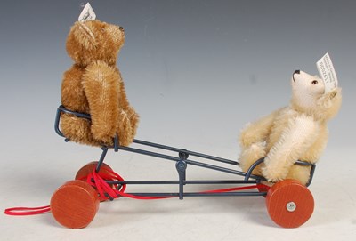Lot 524 - A Steiff two bear seesaw Wig-Wag Teeter Toter...