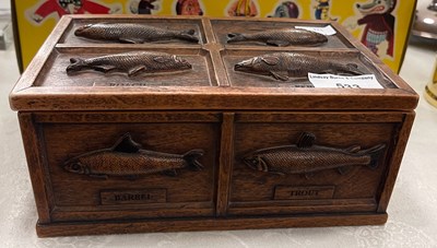 Lot 533 - A composite rectangular storage box and cover,...