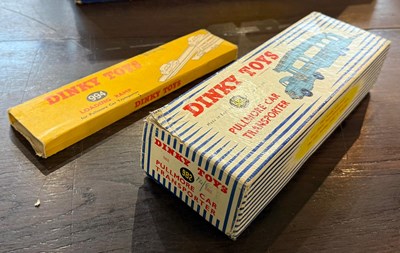 Lot 558 - A collection of four boxed vintage Dinky Toys...