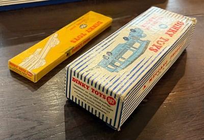 Lot 558 - A collection of four boxed vintage Dinky Toys...
