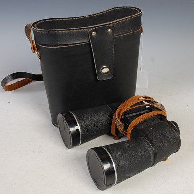 Lot 564 - A cased vintage pair of Tento x50 binoculars.