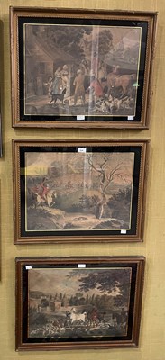 Lot 624 - After Pollard  
Three 19th century coloured...