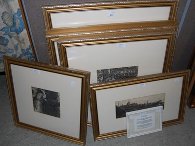 Lot 800 - Seven decorative framed prints after Robert...