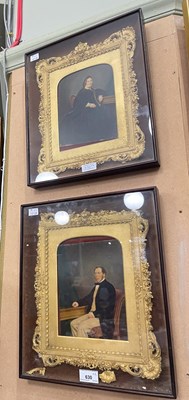 Lot 630 - Late 19th century British School  
Husband and...