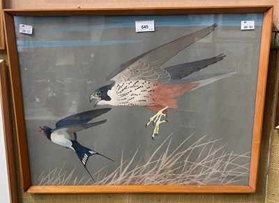 Lot 645 - Ralston Gudgeon RSA RSW (1910-1984) 
Peregrine...